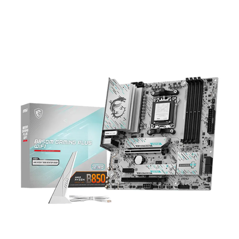 【MSI 微星】B850M GAMING PLUS WIFI  DDR5 主機板+AMD R7 7800X3D 8核/16緒