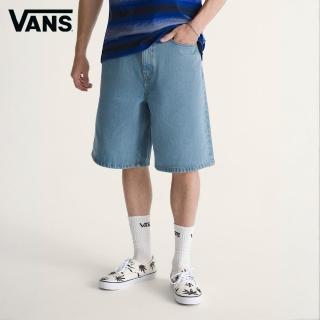 【VANS】官方旗艦 Check-5 Baggy Denim Short 藍色牛仔短褲