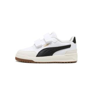 【PUMA】Shuffle Downtown Lo OG V PS 中童 童鞋 白灰黑色 舒適 休閒鞋 40566301