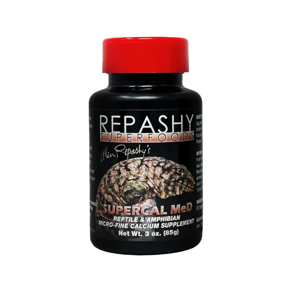 【Repashy 銳帥】基礎鈣粉 85g 守宮蜥蜴補充營養品(超細鈣粉 兩棲爬蟲 美國原裝進口)