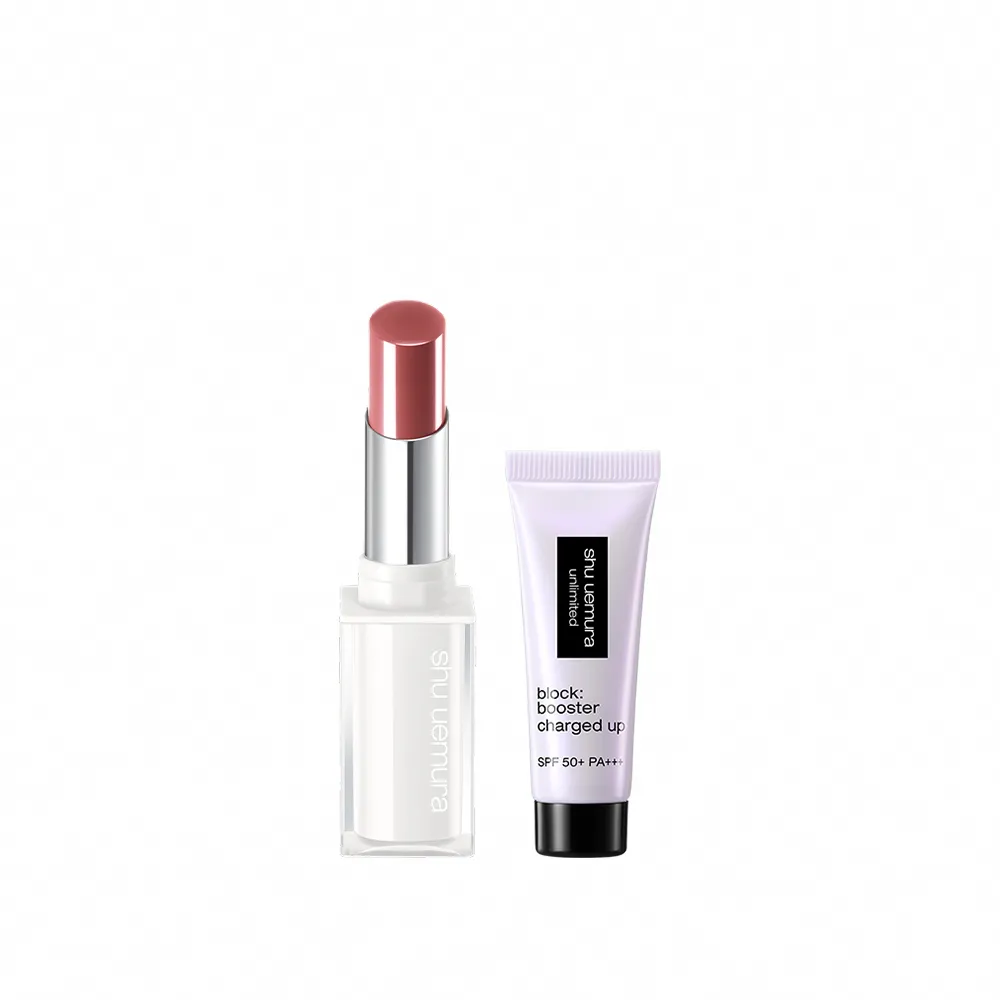【Shu uemura 植村秀】官方直營 無色限精萃水潤唇膏(Shu uemura/小白管