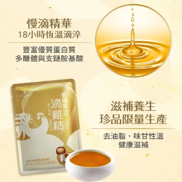 【樂活】香檳茸滴雞精55ml 12入禮盒 二入組  新登場