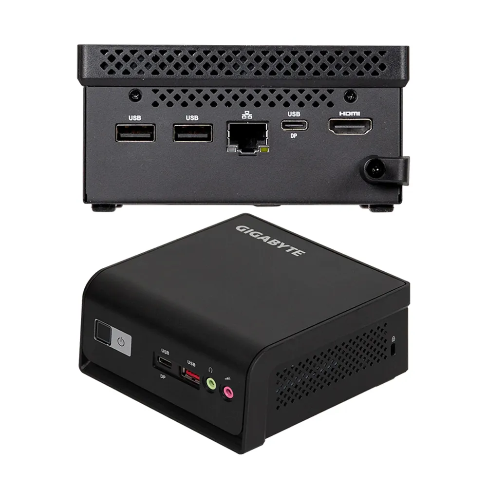 【技嘉平台】BRIX 四核{天璇U38CW}  Win11迷你電腦(N150/16G/1TB M.2)