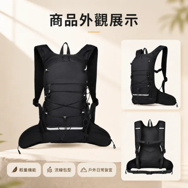 【EMMA SUE】雙11 防潑水 後背包 雙肩包 登山包 旅行背包 戶外背包 徒步背包 騎行背包 運動背包 