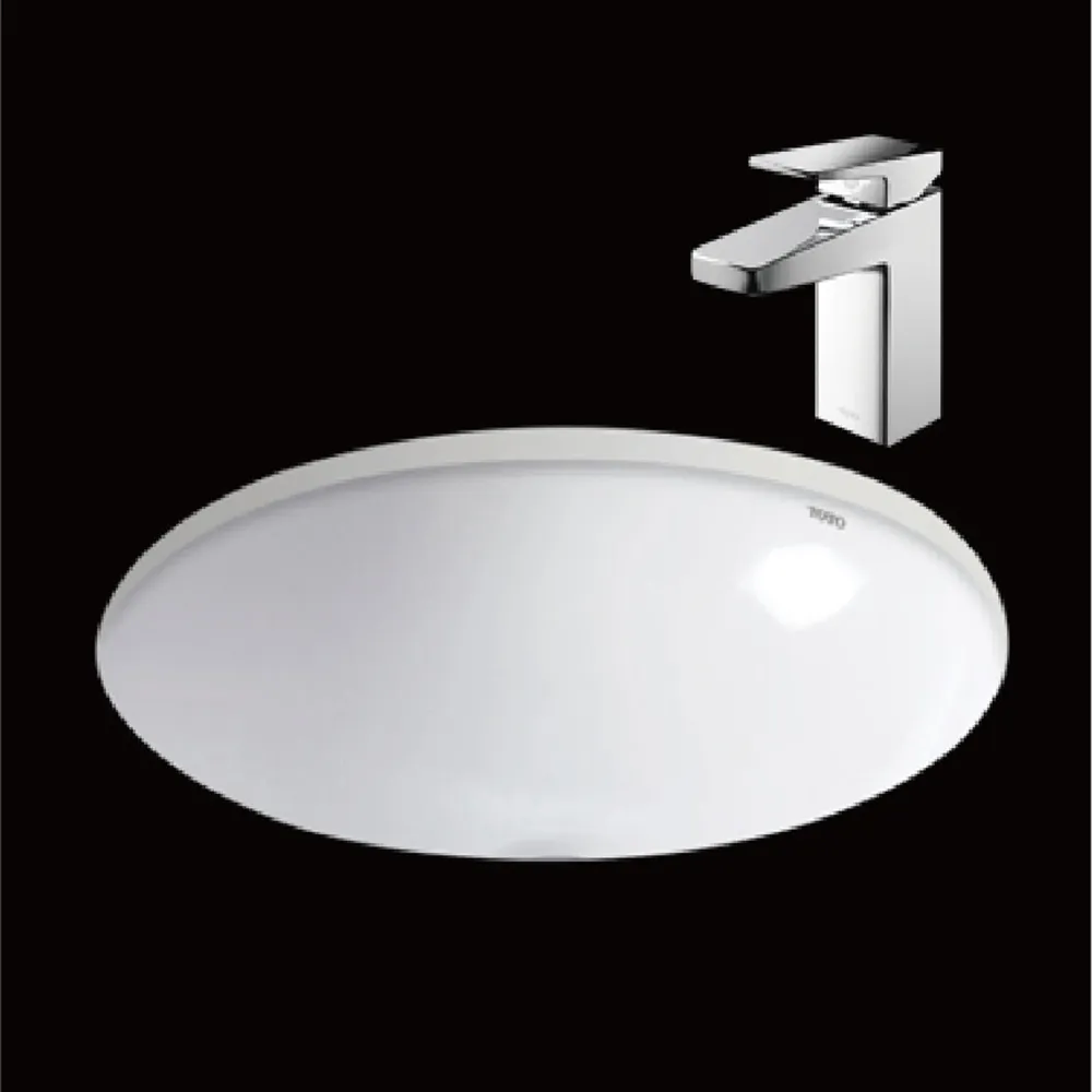【TOTO】LW1504TW下嵌式圓形臉盆-W470xD470mm(喜貼心抗污釉)
