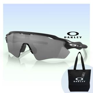 【Oakley】Radar ev path 運動偏光抗UV太陽眼鏡(OO9208-51 Prizm black 偏光鏡片)