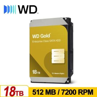 【WD】搭微軟365★金標 18TB 3.5吋 企業級內接硬碟(WD181KRYZ)(軟體無法退換貨)