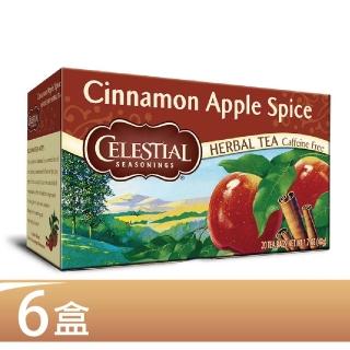 【Celestial 詩尚草本】美國進口 蘋果肉桂茶6盒組(20環保包 x 6)
