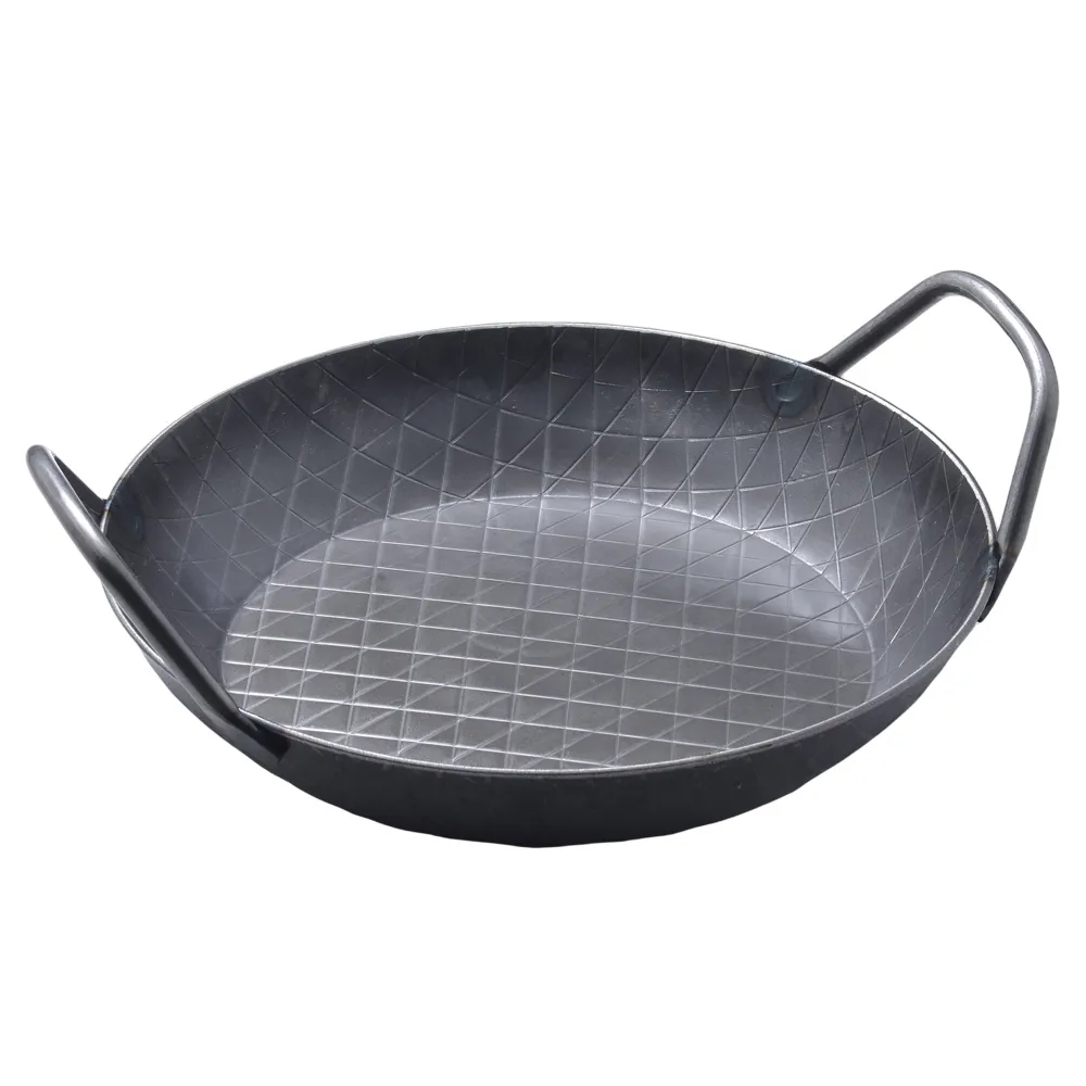 【TURK】德國製 鐵鍋 熱鍛 平底深鍋 露營必備 28cm 65930(平輸品)