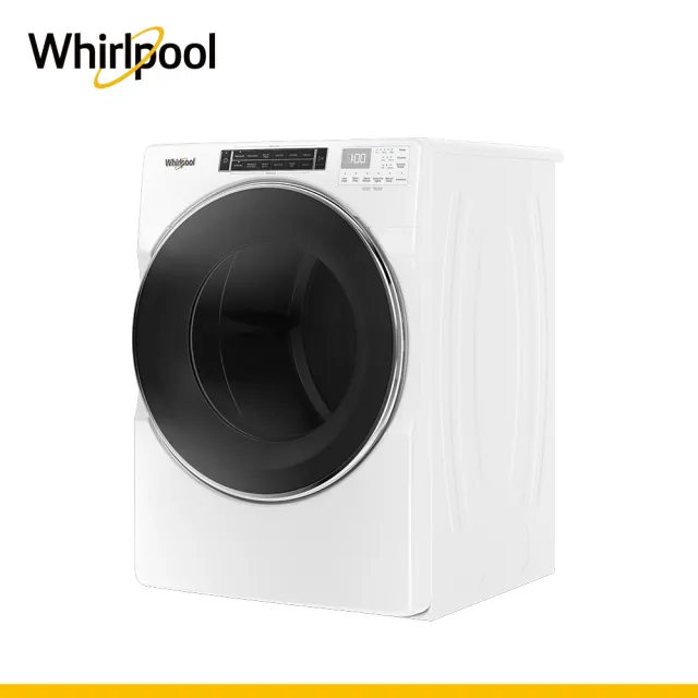 【Whirlpool 惠而浦】家電快配17公斤 Load & Go蒸氣洗變頻滾筒洗衣機(8TWFW8620HW)