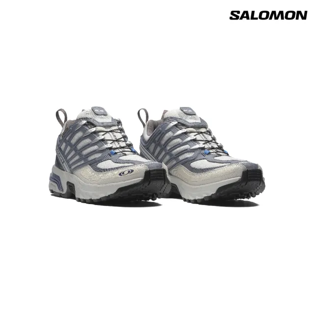 【salomon】ACS PRO GORE-TEX 運動鞋 月球岩灰/色調灰/李子紫