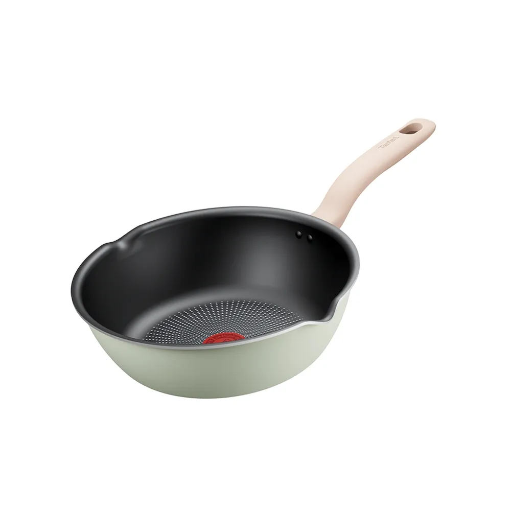 【Tefal 特福】法國 抹茶時光系列28cm不沾深平鍋(G1796695)
