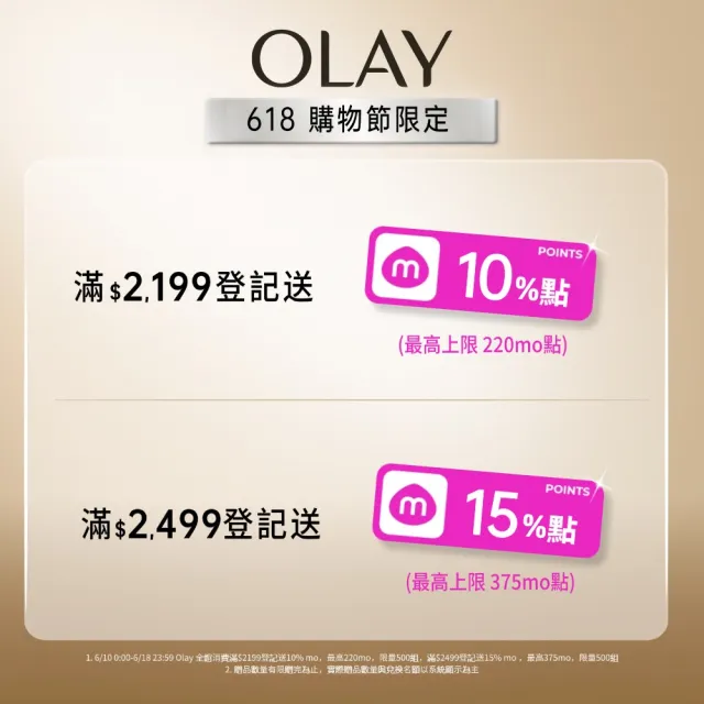 【OLAY 歐蕾】膠原大紅瓶★超值2入組高效緊緻乳霜50g★No.1抗老品牌(送14gx8)