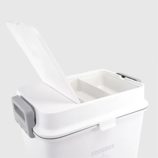 【SPUTNIK 斯普尼克】COZY FOOD BOX 機能飼料箱 12L(飼料桶/防潮儲糧桶/可放5-6公斤)