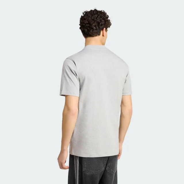 【adidas 愛迪達】短袖上衣 男 三葉草 亞規 COCA-COLA CC TREFFIE TEE 灰 KY2107