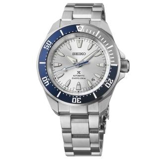 【SEIKO 精工】PROSPEX 145週年紀念 Seiko Blue 機械潛水錶/41.7mm(HBB001K1/4R35-06K0B)
