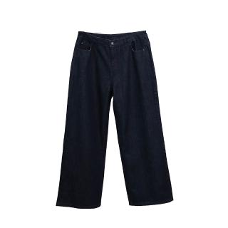 【giordano ladies】26SS 牛仔寬腿褲(02416017)