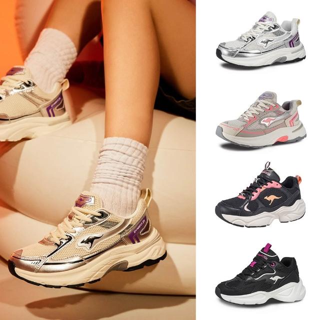 【KangaROOS】運動鞋 女鞋 慢跑鞋 休閒鞋 多款任選(KW41750 KW41166 KW41167)