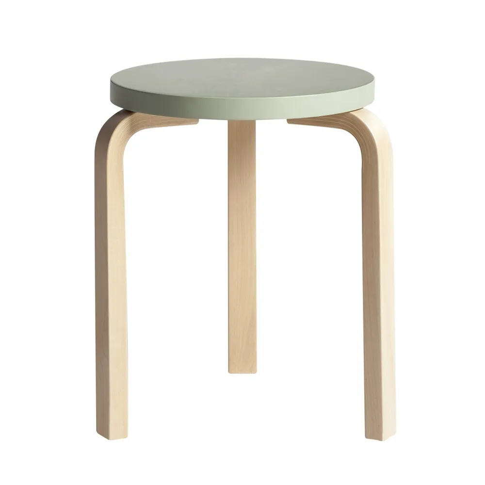 【北歐櫥窗】Artek Stool 60 三腳圓凳(綠湖)