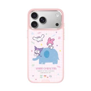 【HODA】iPhone 17 Pro /17 Pro Max MagSafe 幻石手繪風大象保護殼