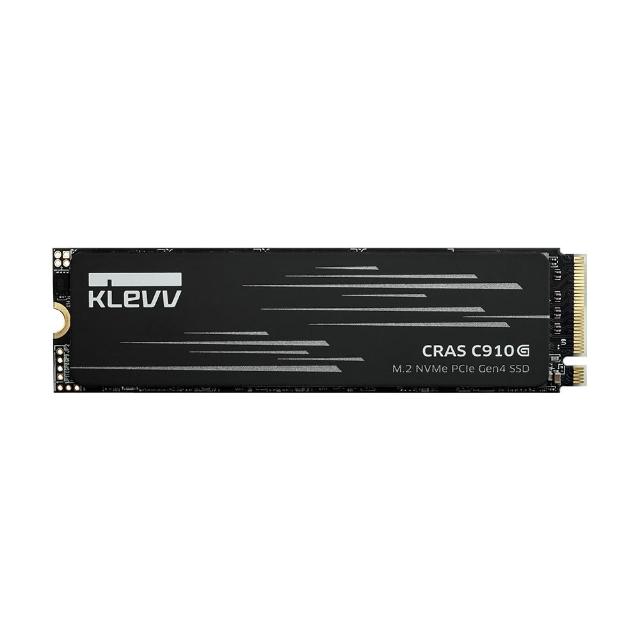 【KLEVV 科賦】CRAS C910G 1TB Gen4 PCIe 4.0 SSD固態硬碟 (讀5000MB/寫4800MB)
