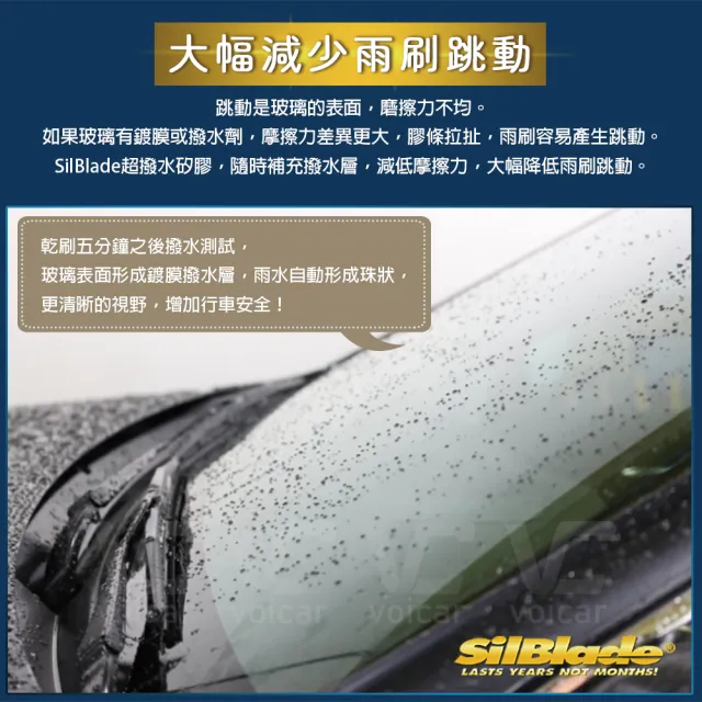 【SilBlade】特斯拉TESLA Model 3 / Model Y 25年  / Model X / Plaid(Flex 軟骨超撥水矽膠雨刷)
