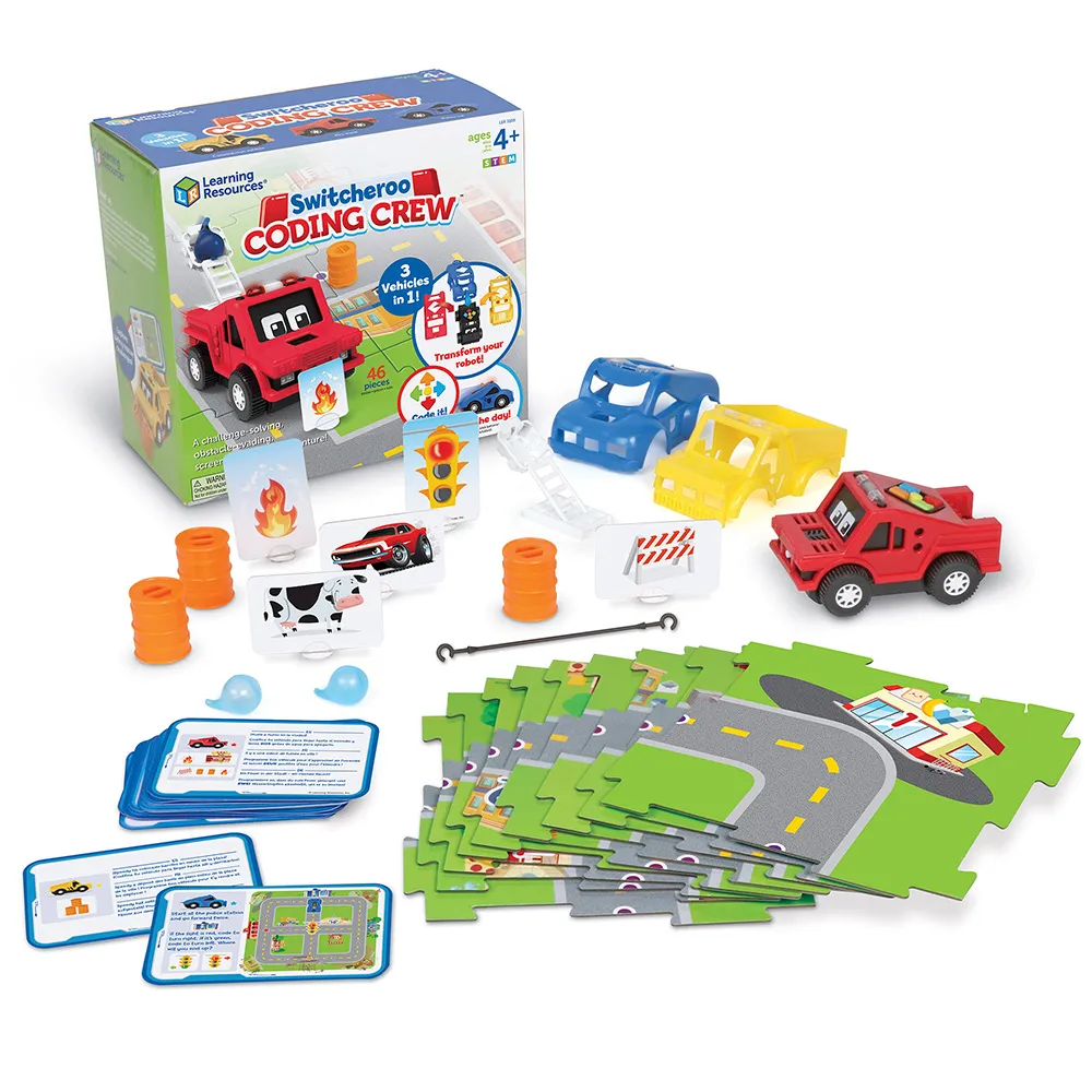 【Learning Resources】STEM程式互動小車(玩教具)