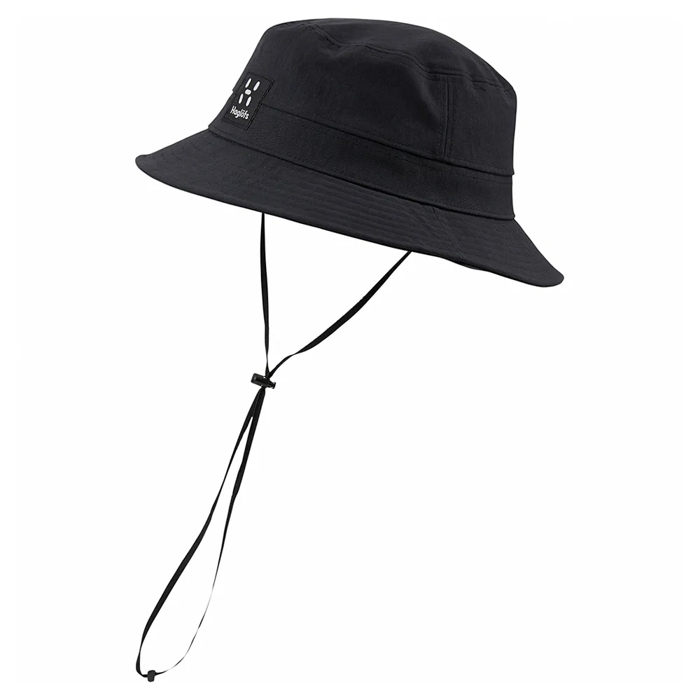 【Haglofs】LX Hat 遮陽漁夫帽(黑色)