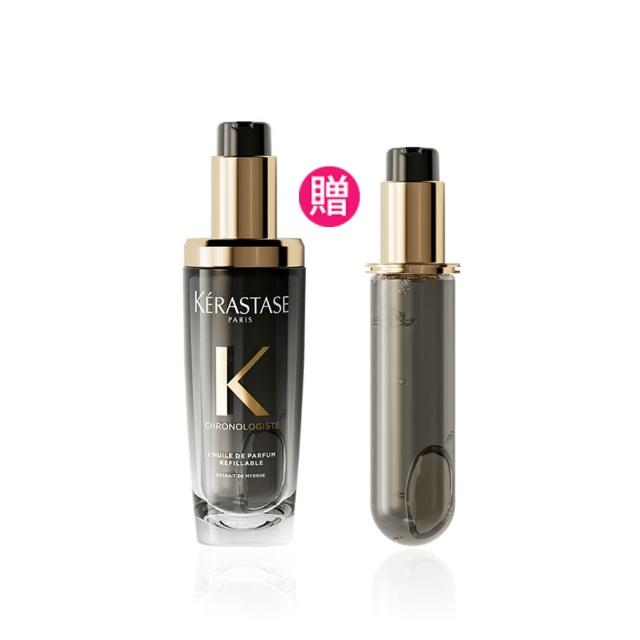 【KERASTASE 巴黎卡詩】黑鑽極萃逆時玫瑰香氛露75ml(新升級/護髮油)