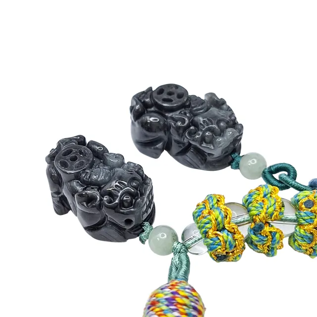 本翡翠 貔貅 新品 3606 鵝娘翡翠】天然A貨翡翠緬甸玉溫潤烏雞