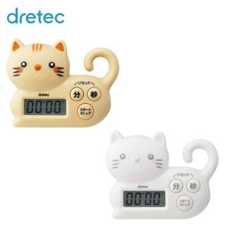 【DRETEC】日本 Dretec 小貓計時器 (料理、讀書計時器 T-568)