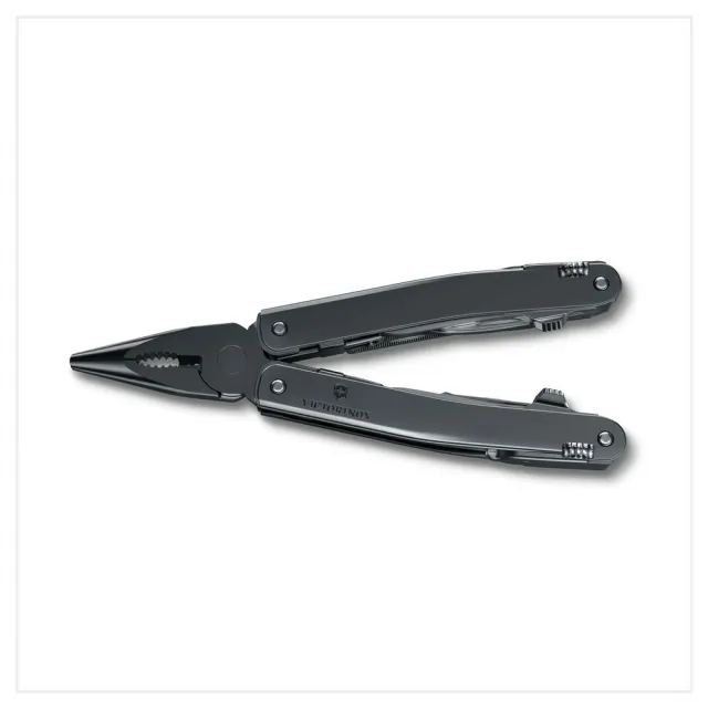 【VICTORINOX 瑞士維氏】Swiss Tool MXBS工具鉗 105mm/24用/黑(3.0226.M3N)