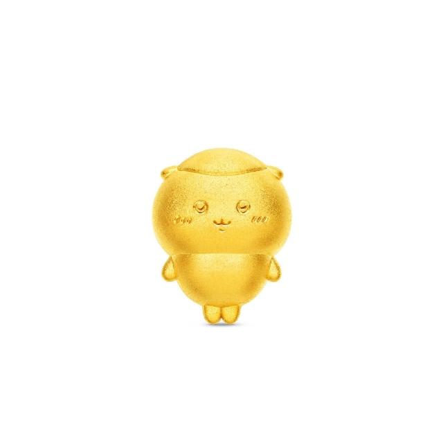 【周大福】chiikawa聯名 栗子饅頭轉運珠 黃金串珠配繩(新角色華麗登場)