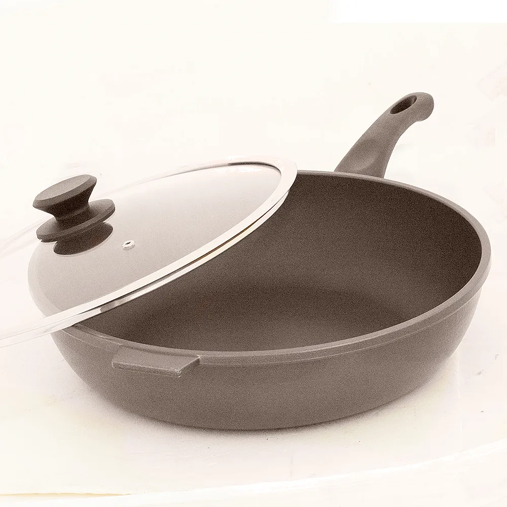 【ＵNICOOK 優樂】樂廚深型平底鍋附蓋(32cm)