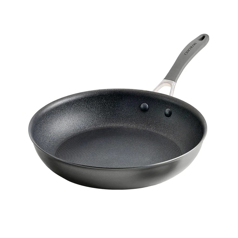 【MEYER 美亞】CIRCULON圈圈鍋A1系列極致抗刮不沾平底鍋21.5cm(IH/電磁爐/洗碗機/不鏽鋼鏟適用)