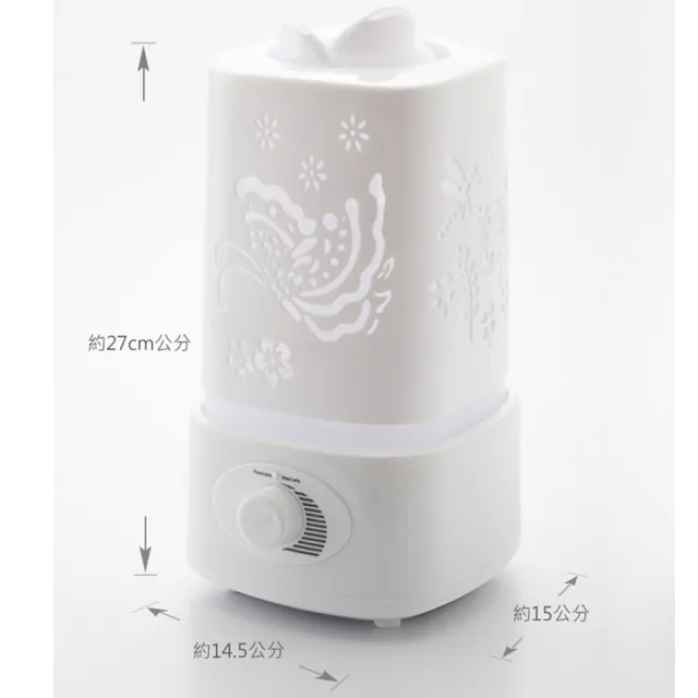 【Warm】大容量雙噴頭超音波水氧機W-180(買就送澳洲精油x5瓶/薰香機/加濕器/香氛機/擴香機/負離子)