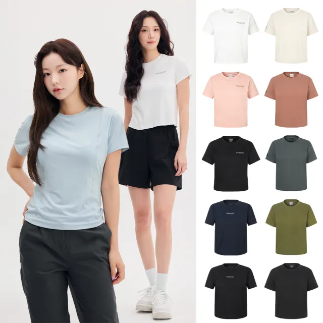 【Discovery Expedition】男女版 小Logo短袖T恤(RS95043/RS96053/RS97053/RS9F053/RS63053-任選)