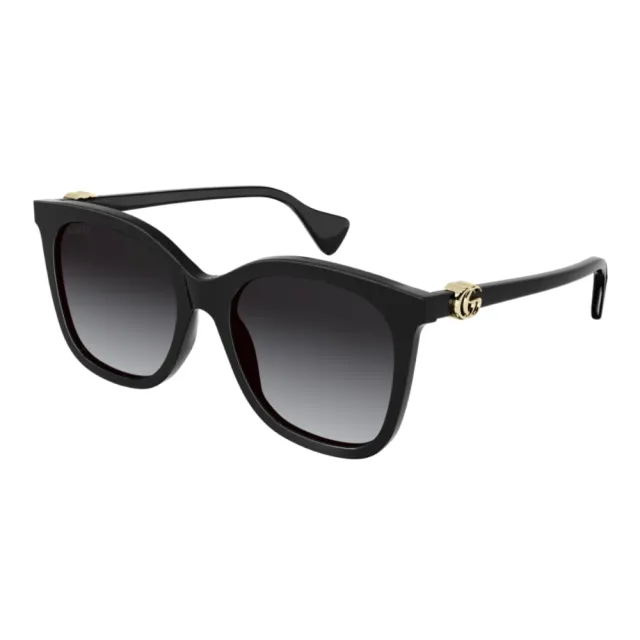 【GUCCI 古馳】雙G LOGO 經典膠框太陽眼鏡組合(禮物／送禮首選 GG1071S、GG1072SA、GG1073SK)