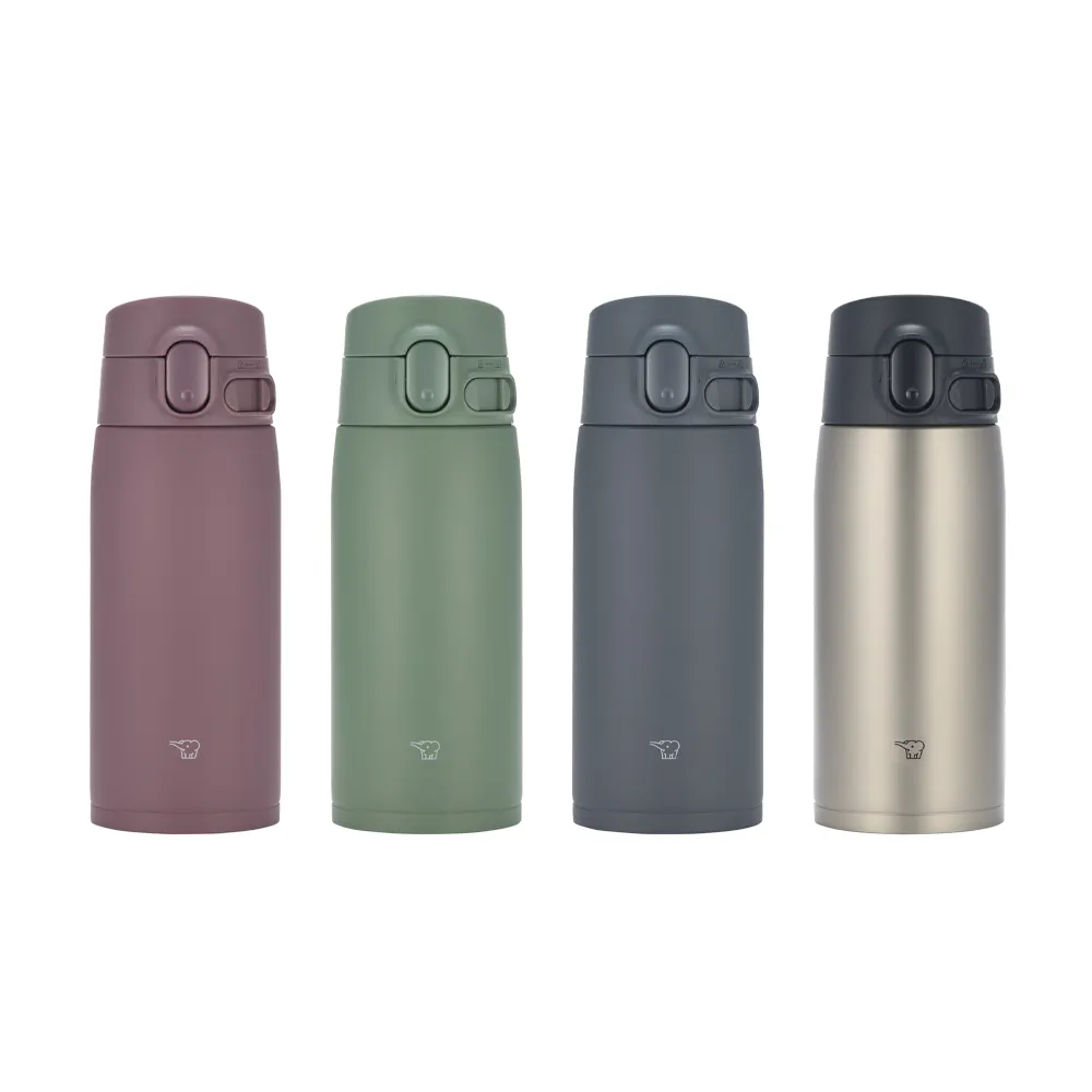 ZOJIRUSHI 象印】MOMO專售不銹鋼一體式中栓彈蓋式真空保溫保冷杯-480ML