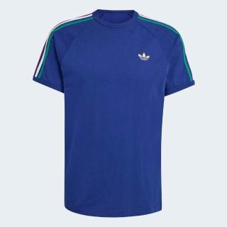 【adidas 愛迪達】3s Tee 男 T恤 運動上衣 休閒短袖 藍 亞版 棉(KC8641)
