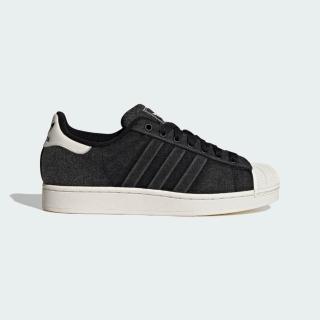 【adidas 愛迪達】Superstar II 男 休閒鞋 復古 麂皮 流行 黑 白(IH9247)