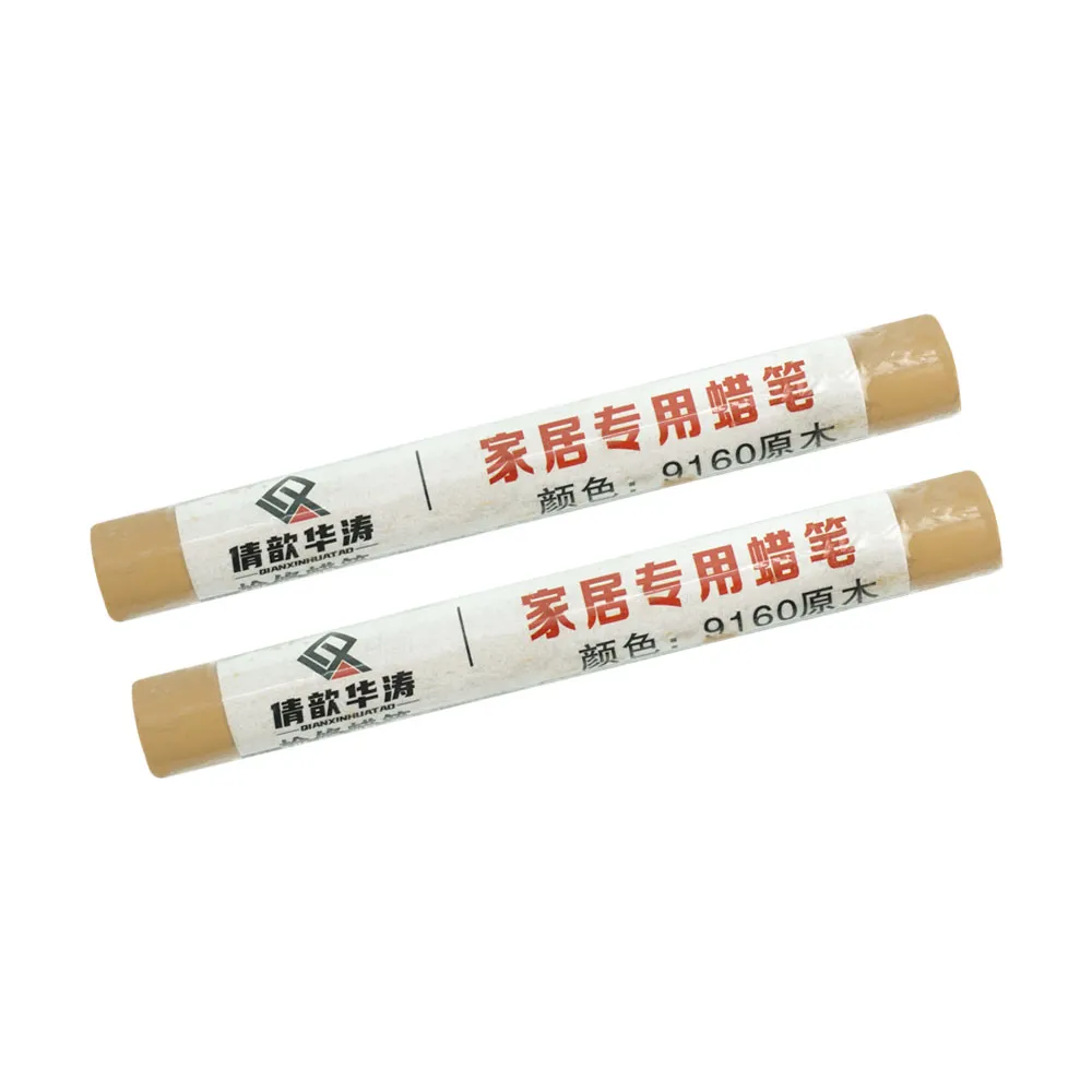 傢具補漆蠟筆 2入 木地板修補 補漆筆 塗裝修補筆 傢具補漆膏 618-WRP(10種顏色任選 刮痕修復)