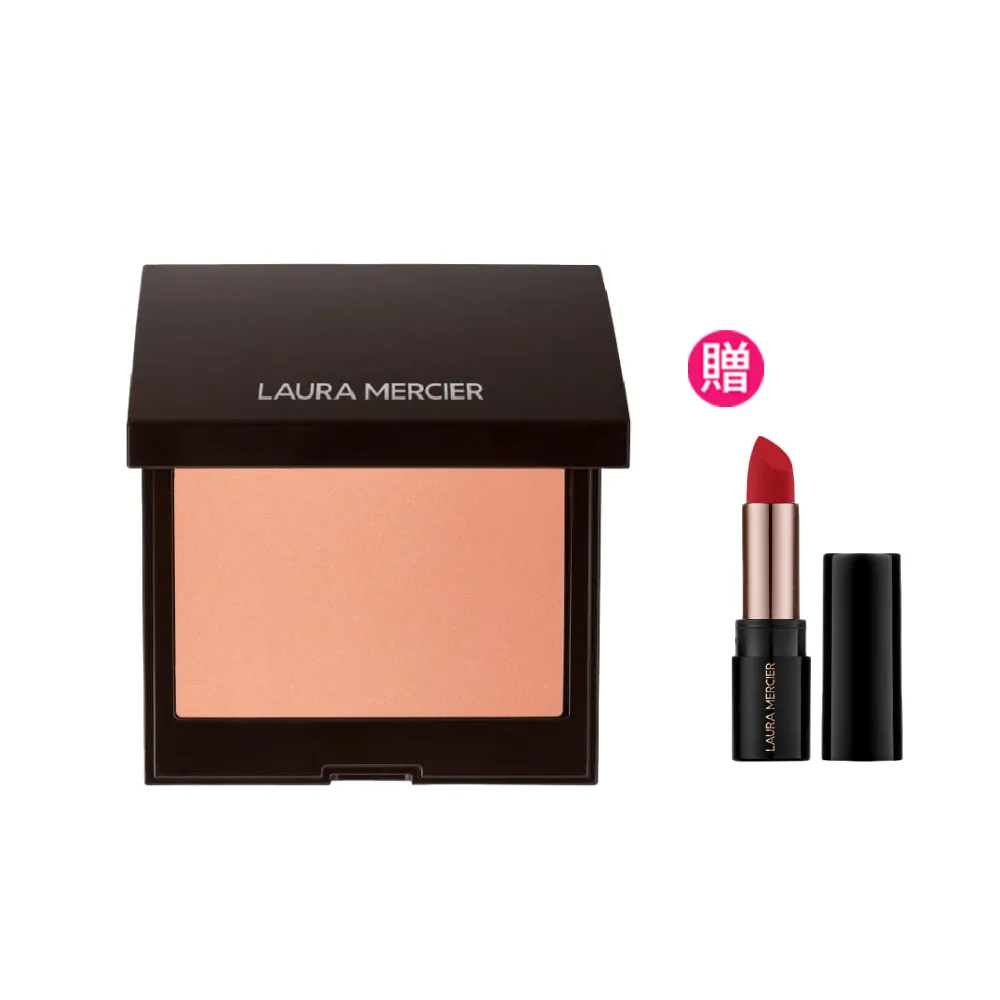 【LAURA MERCIER 蘿拉蜜思】輕肌漂染頰彩6g(Ginger/Fresco/Chai腮紅)