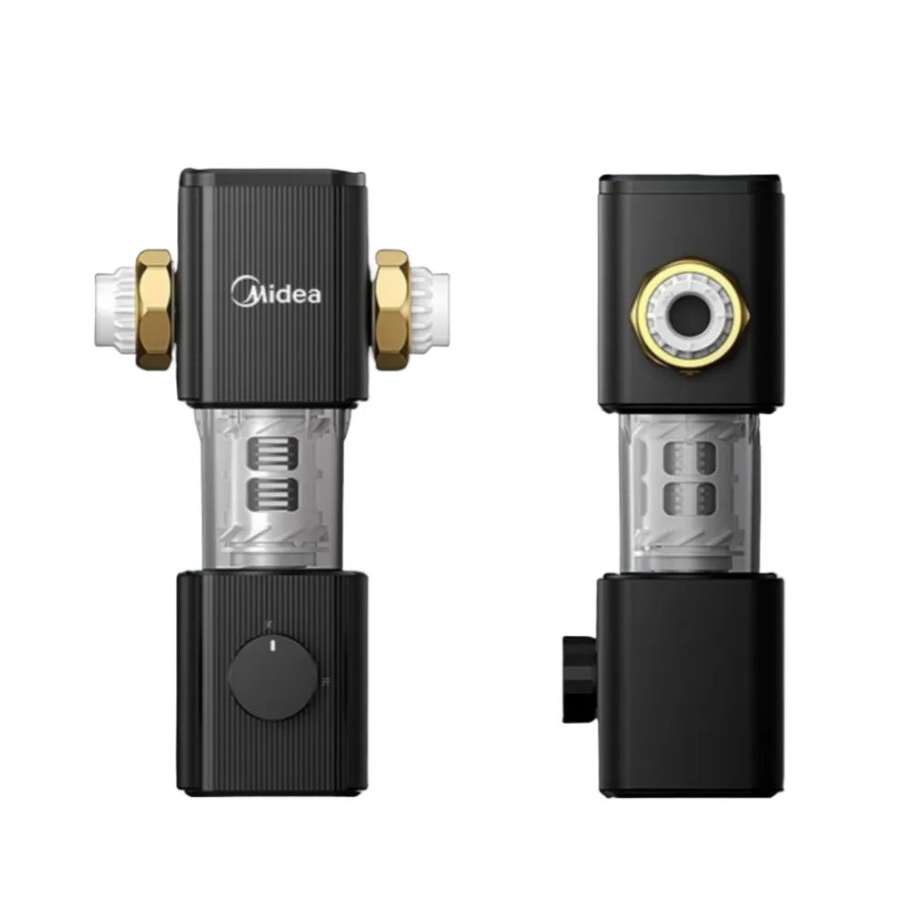 【Midea】淨水器濾水器前置過濾器家用自動反沖洗新升級自來水淨水器(8T大通量 雙旋沖洗 幹淨 不易堵)