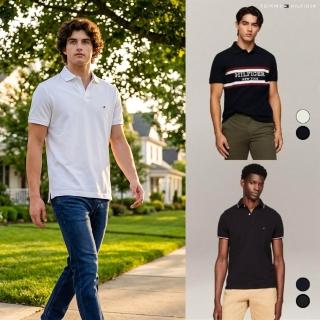 【TOMMY HILFIGER】官方旗艦館 品牌紳士標準 修身 POLO衫
