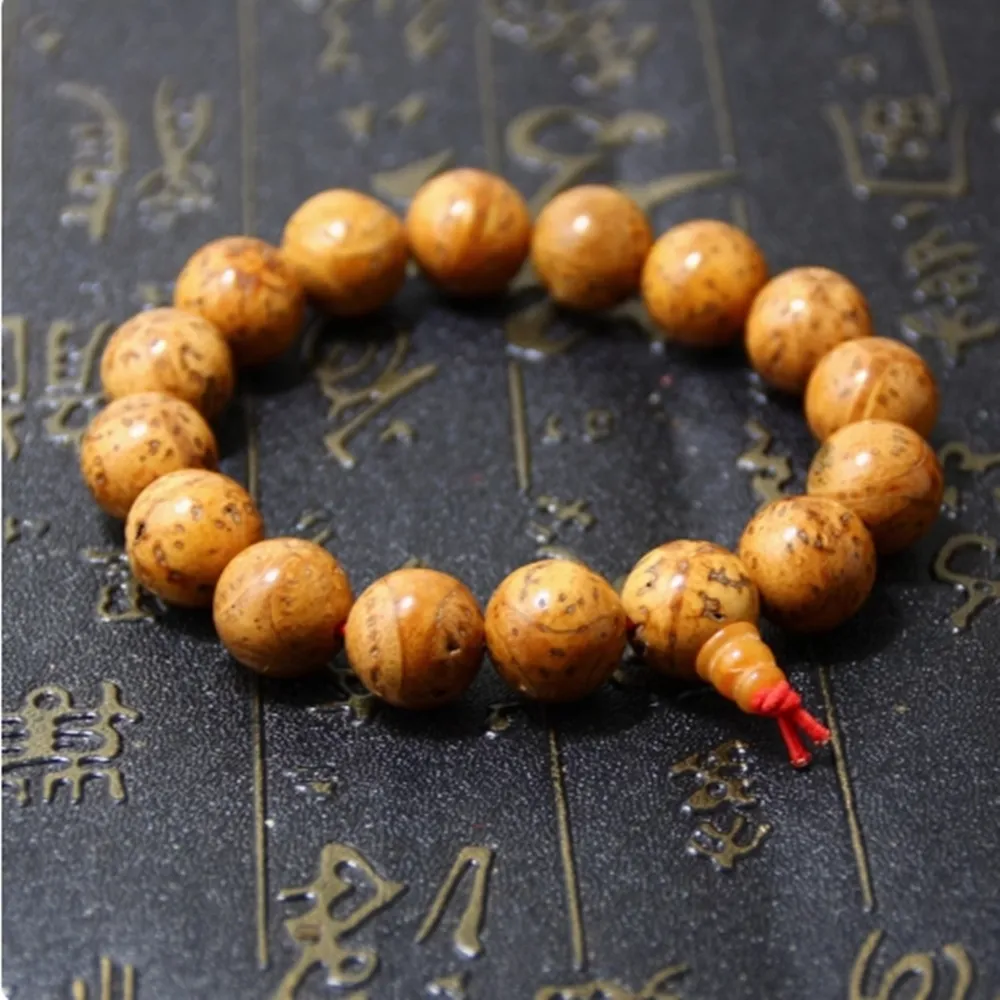 【八方開運】龍眼菩提佛珠手鍊手串(16顆12mm 祈福靜心手珠手鍊手串)