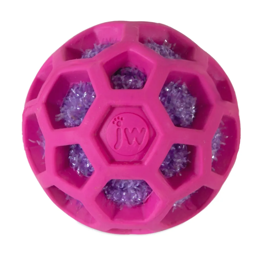 【JW】炫彩橡膠沙沙小球(貓/貓玩具/貓草/互動玩具)