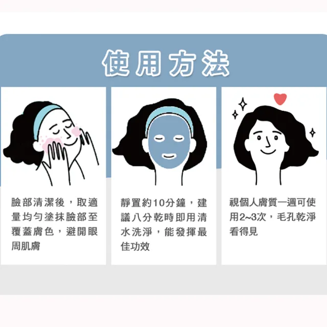 【St.Clare 聖克萊爾】深層淨膚泥膜50ml(亞馬遜白泥/淨化粉刺黑頭)
