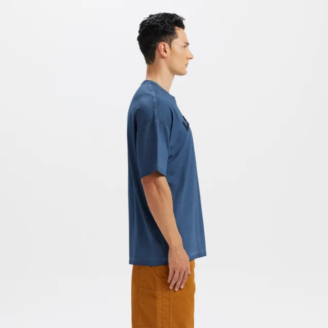 【LEVIS】男款 舒適短袖 刺繡設計 LOGO Tee 短袖 上衣 熱賣單品 003N6-0000