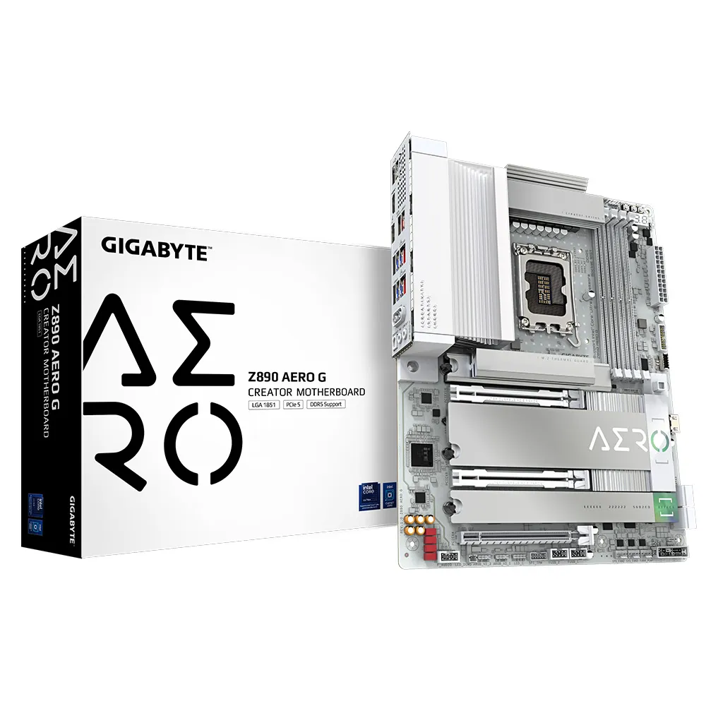 【GIGABYTE 技嘉】Z890 AERO G DDR5 主機板+Intel Core Ultra 7 270K Plus 24核 (M+C組合包)